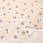 Cotton Ox Printed Fabric COLORHYTHM Dots & Flowers - nomura tailor