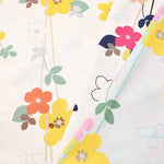 W width cotton buckingham print fabric Rhinoflower - nomura tailor