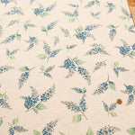 C/L Muslin Print FabricEnsoleille - Lilac - nomura tailor