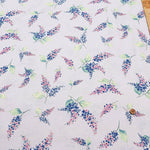 C/L Muslin Print FabricEnsoleille - Lilac - nomura tailor