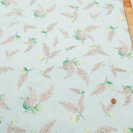 C/L Muslin Print FabricEnsoleille - Lilac - nomura tailor