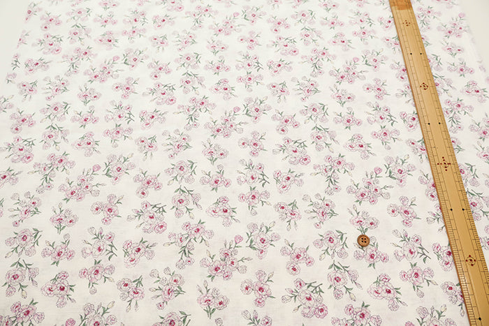 C/L Muslin Print FabricEnsoleille - Turkish bellflower - nomura tailor