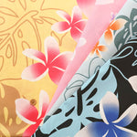 T/C Hawaiian Print Fabric - Plumeria - nomura tailor