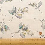 C/L Muslin Print Fabric Soft Finished momen-t - Flower - nomura tailor