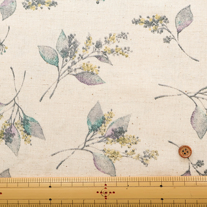 C/L Muslin Print Fabric Soft Finished momen-t - Flower - nomura tailor