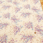 C/L Muslin Print Fabric Soft Finished momen-t - Flower - nomura tailor