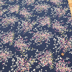 C/L Muslin Print Fabric Soft Finished momen-t - Flower - nomura tailor