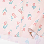 Made in China Waterproof (reverse side) polyester printed fabric Picnic Tulip - nomura tailor