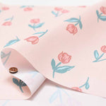 Made in China Waterproof (reverse side) polyester printed fabric Picnic Tulip - nomura tailor