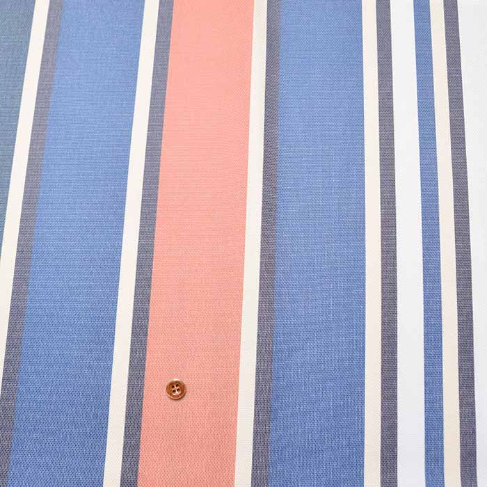 Made in China Waterproof (back side) polyester printed fabric Picnic stripe - nomura tailor