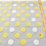 ≪Cotton ox Tufting style embroidery fabric Dot [1 pattern: approx. 50cm x 64cm - nomura tailor