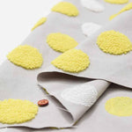 ≪Cotton ox Tufting style embroidery fabric Dot [1 pattern: approx. 50cm x 64cm - nomura tailor