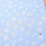 Made in China Water Repellent Polyester Printed Fabric Alphabet - nomura tailor