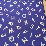 Made in China Water Repellent Polyester Printed Fabric Alphabet - nomura tailor