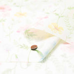 Water-repellent polyester printed fabric Flower - nomura tailor