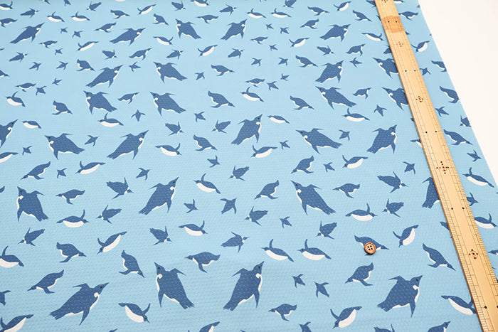 Made in China Cool Touch Cool Cloth Print Fabric - Penguin - nomura tailor