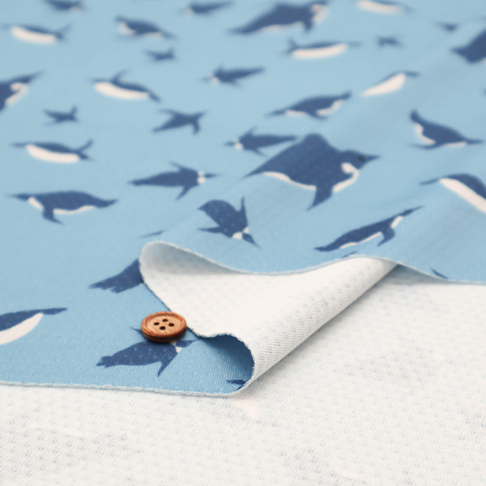 Made in China Cool Touch Cool Cloth Print Fabric - Penguin - nomura tailor