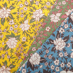 Made in India Cotton Sheeting printed Fabric - Ethnic Flower - nomura tailor