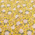 Made in India Cotton Sheeting printed Fabric - Ethnic Flower - nomura tailor