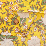 Made in India Cotton Sheeting printed Fabric - Ethnic Flower - nomura tailor