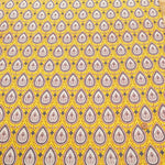 Made in India Cotton Sheeting printed Fabric - Ethnic Flower Drop - nomura tailor