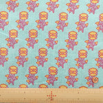 Made in India Cotton Sheeting printed Fabric - Ethnic Flower Simple - nomura tailor