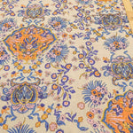 Made in India Cotton Sheeting printed Fabric - Ethnic Flower Motif - nomura tailor