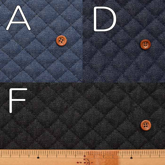 Made in China 8 ounce denim quilt fabric <all needle> plain - nomura tailor