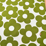 Cotton ox printed fabric Big Flower - nomura tailor