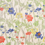 Cotton 80 Rawn Printed Fabric Flower - nomura tailor