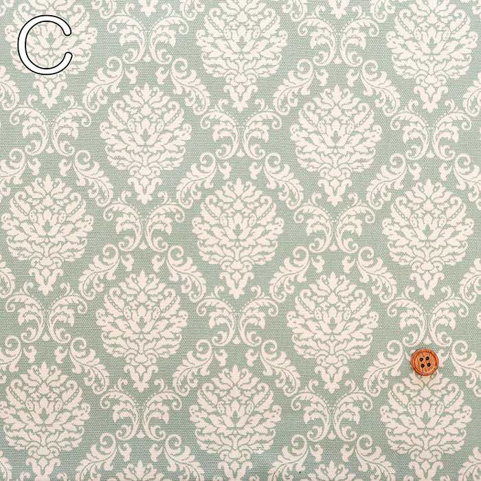 Cotton French Oxford Fabric - Damask - nomura tailor