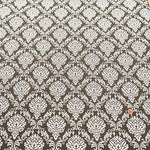 Cotton French Oxford Fabric - Damask - nomura tailor