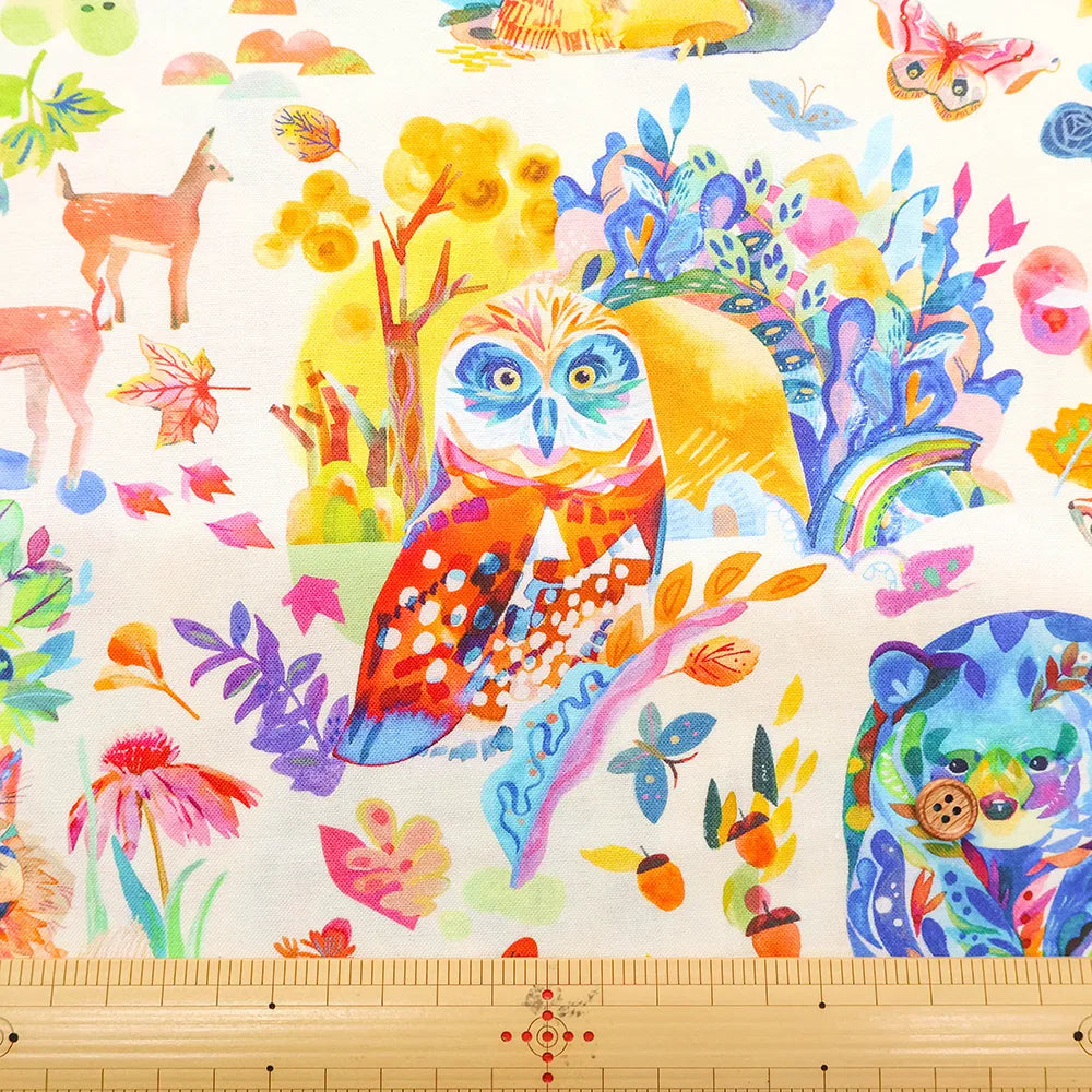 USA Cotton Printed Fabric moda Nothern Brights animal - nomura tailor