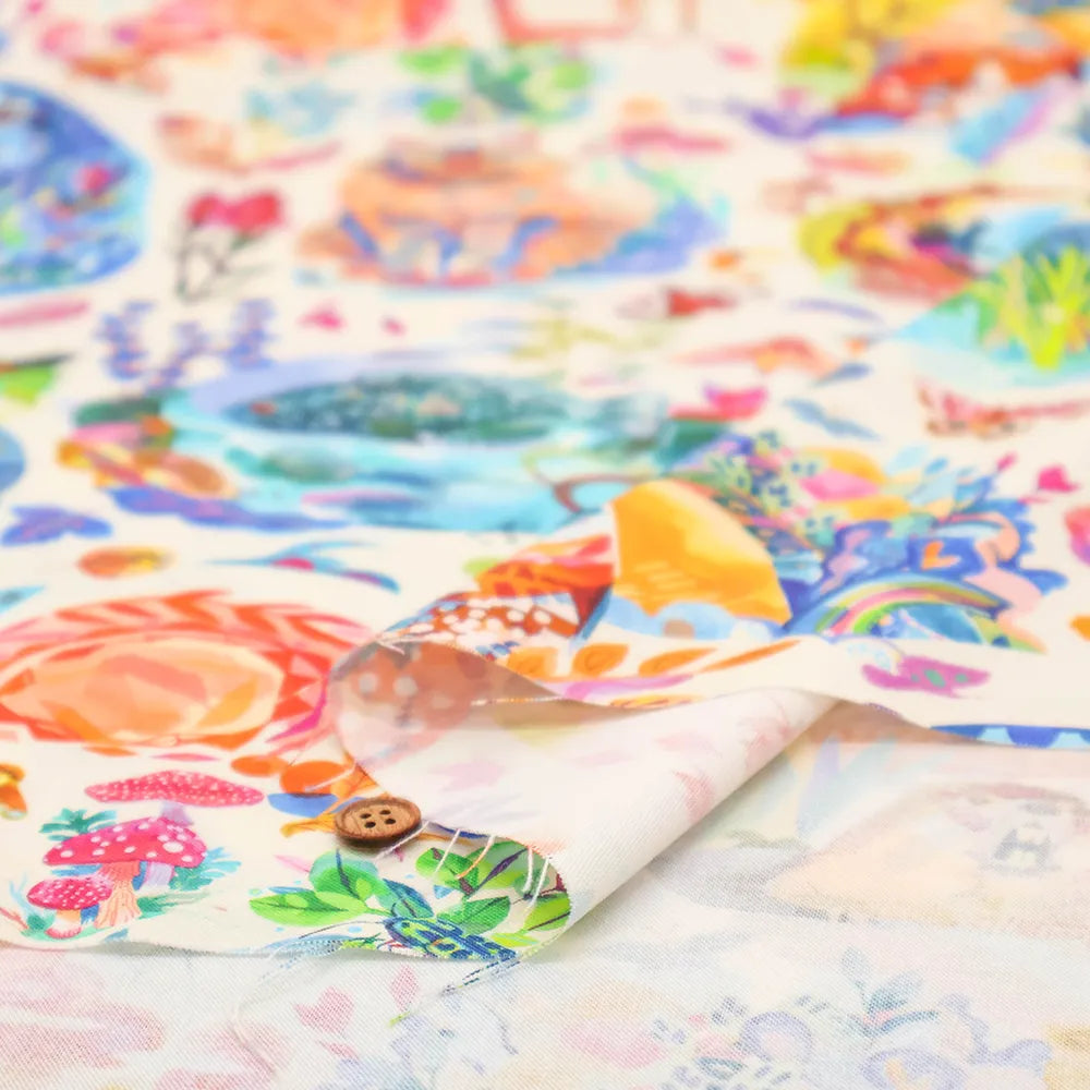 USA Cotton Printed Fabric moda Nothern Brights animal - nomura tailor