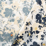 USA Cotton Printed Fabric - moda - Arabesque - nomura tailor