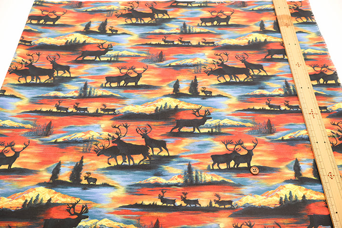 USA Cotton Printed Fabric - moda - Wild Blue Yonder - nomura tailor