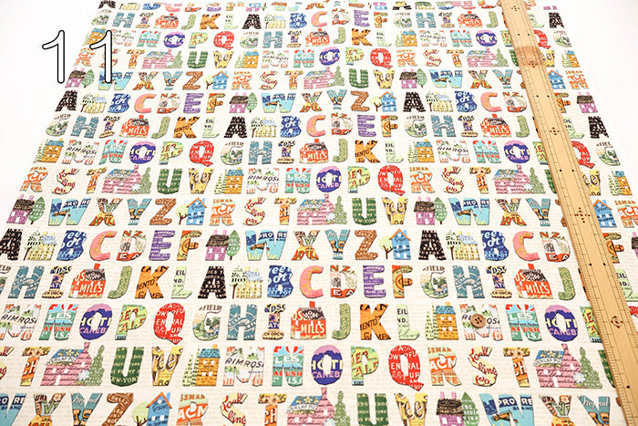 USACotton  moda PAPRE HAMLET - Alphabet