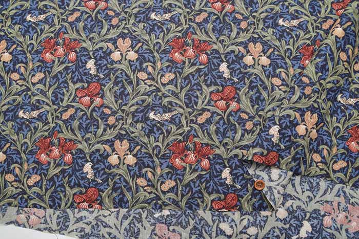 USA Cotton Moda William Morris Iris - nomura tailor