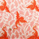USA Cotton Printed Fabric - moda Fireglow Doragon - nomura tailor