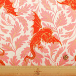 USA Cotton Printed Fabric - moda Fireglow Doragon - nomura tailor