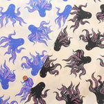 USA Cotton Printed Fabric - Ruby Star Society INK SHOP Octopus - nomura tailor