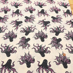 USA Cotton Printed Fabric - Ruby Star Society INK SHOP Octopus - nomura tailor