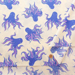 USA Cotton Printed Fabric - Ruby Star Society INK SHOP Octopus - nomura tailor