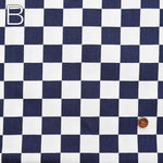 Cotton Ox Printed Fabric Checkered Flag - nomura tailor