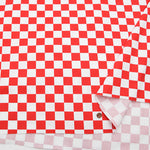 Cotton Ox Printed Fabric Checkered Flag - nomura tailor