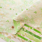 Gold Brocade (Kinran) - Flowing Water and Butterflies - nomura tailor