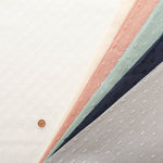 Cotton 50 Voile Snow Cut Dobby Fabric - Plain - nomura tailor