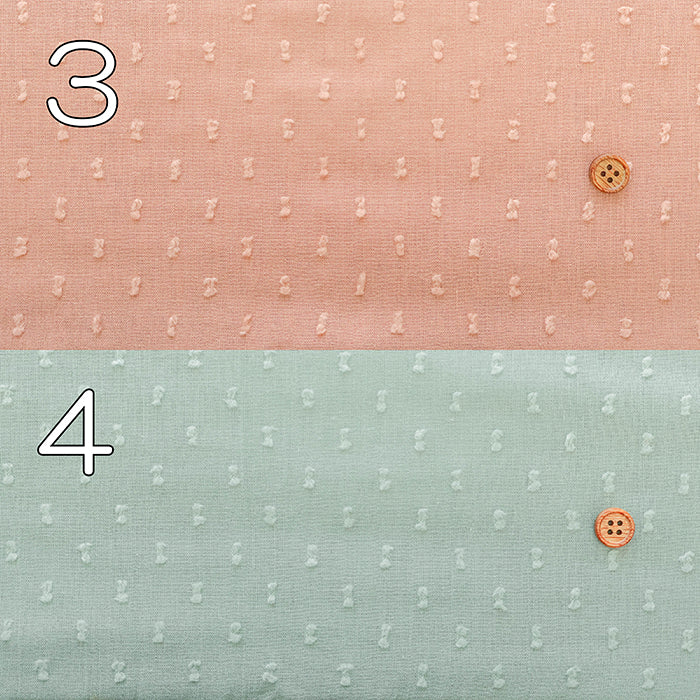 Cotton 50 Voile Snow Cut Dobby Fabric - Plain - nomura tailor