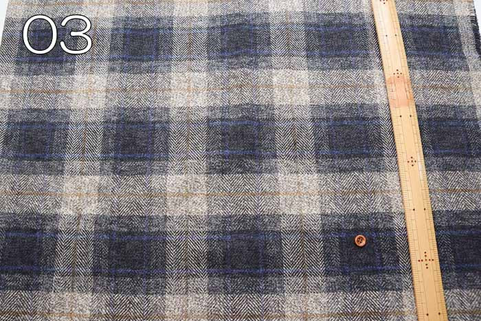 Cotton tweed fabric - nomura tailor