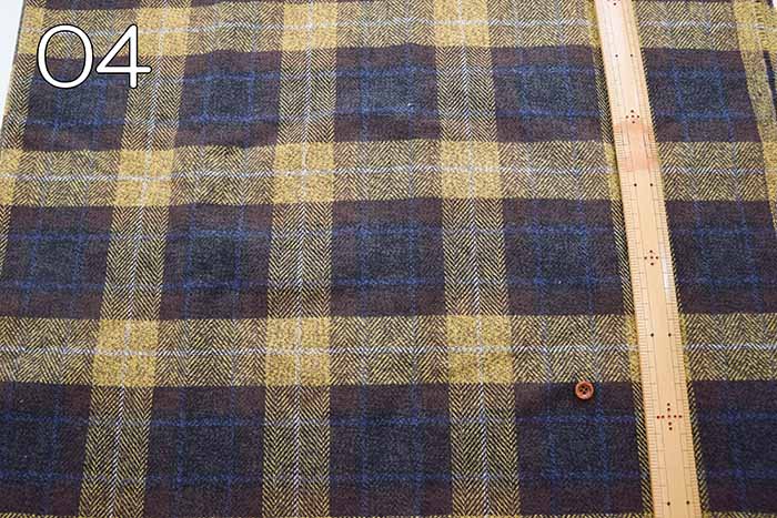 Cotton tweed fabric - nomura tailor